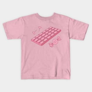 pink chocolate Kids T-Shirt